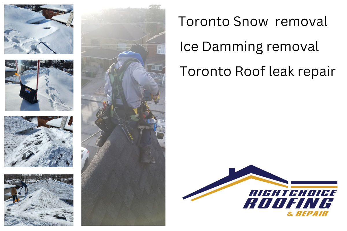 Roof leak repair: Ice Damming