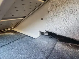 Soffit repair to prevent future squirrel entry in Toronto