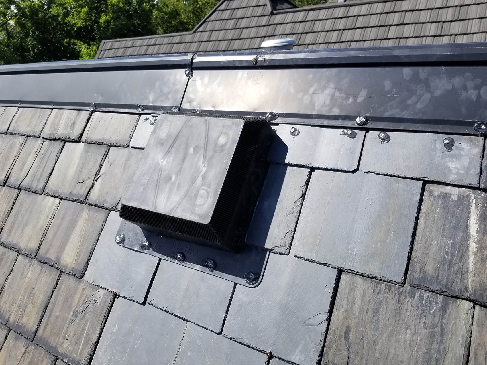 slate shingle replacement for roofing repair