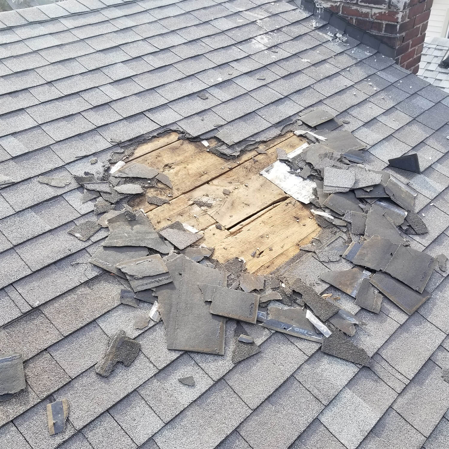 shingle repair in roofing